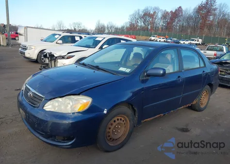 2005 Toyota Corolla Le from USA, damaged, VIN 2T1BR32E65C423266
